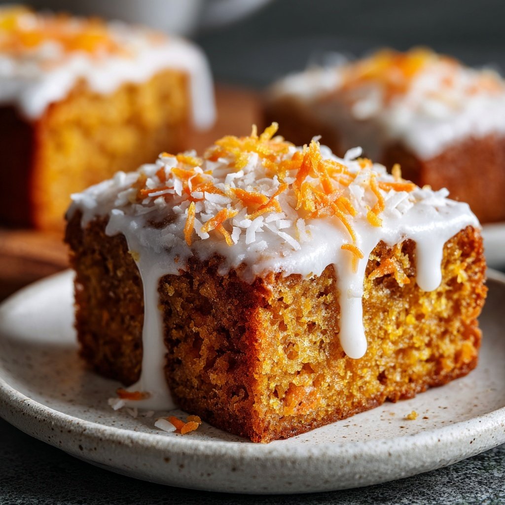 Karottenkuchen Mit Kokos