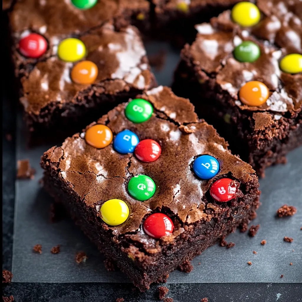 M&M Brownies