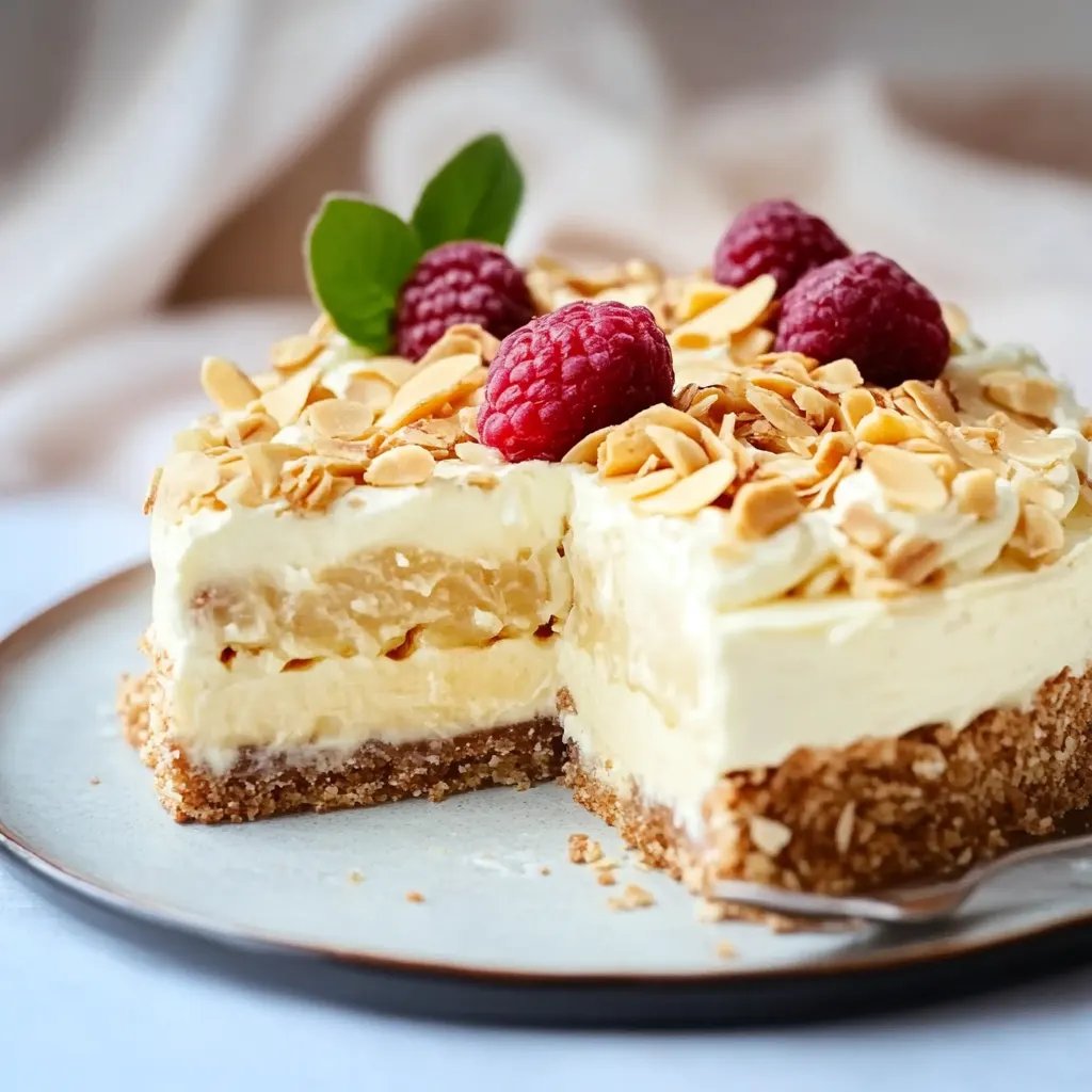 Vegane schwedische Mandeltorte