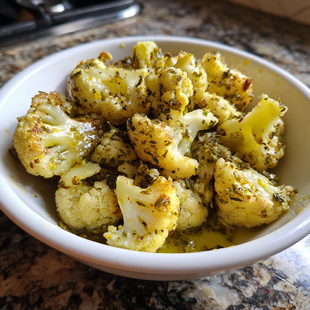 Blumenkohl mit Knoblauchbutter