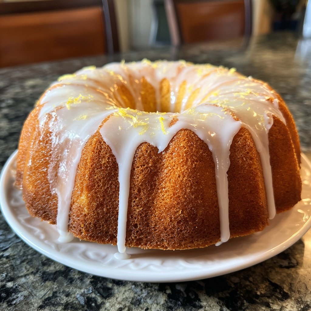 Zitronenkuchen mit Joghurt