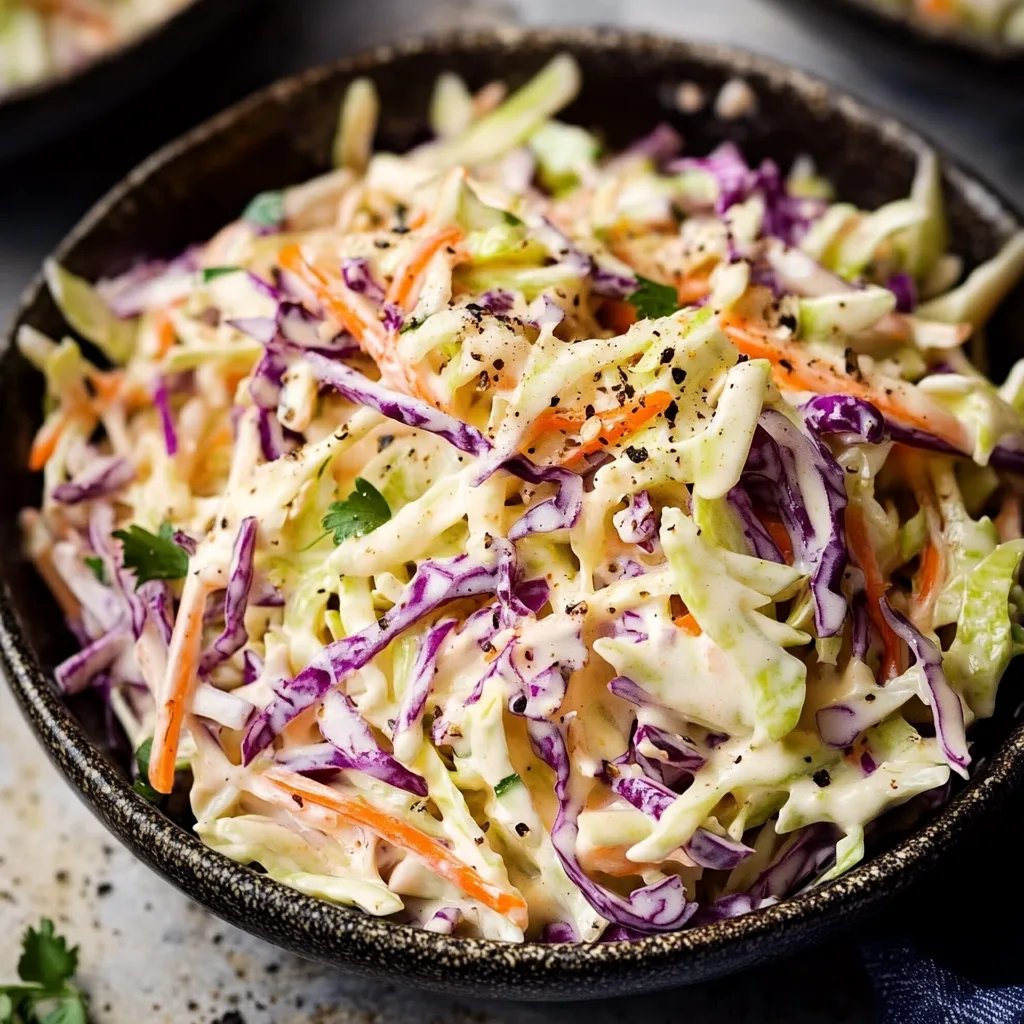 Einfacher Coleslaw