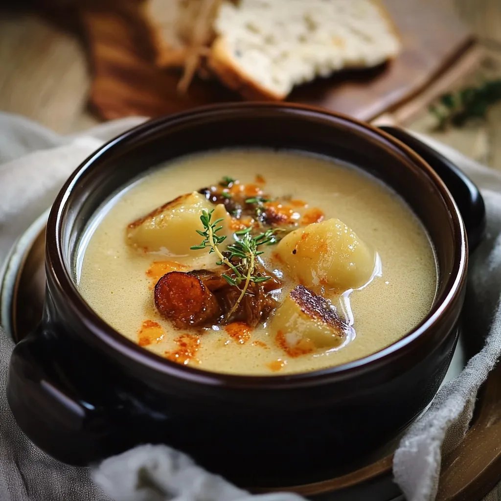 Cremige Maronensuppe