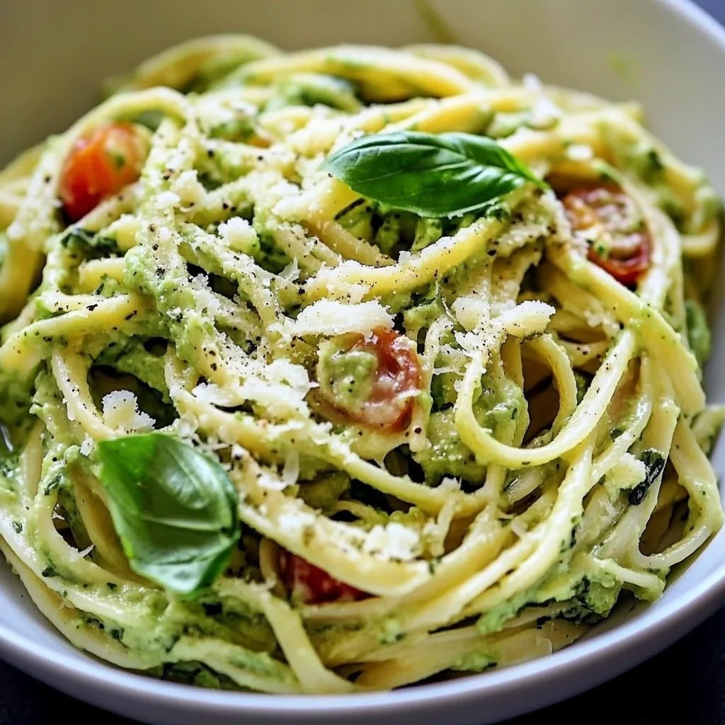Cremige Avocado Pasta