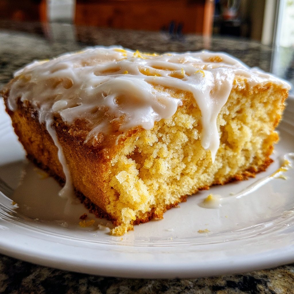 Zitronenkuchen fluffig