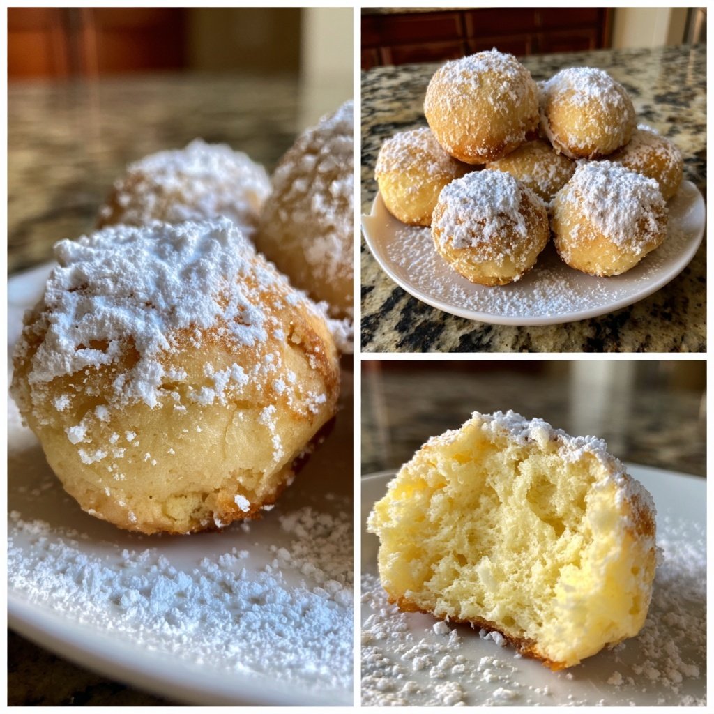 Quarkbällchen fluffig ohne Zucker