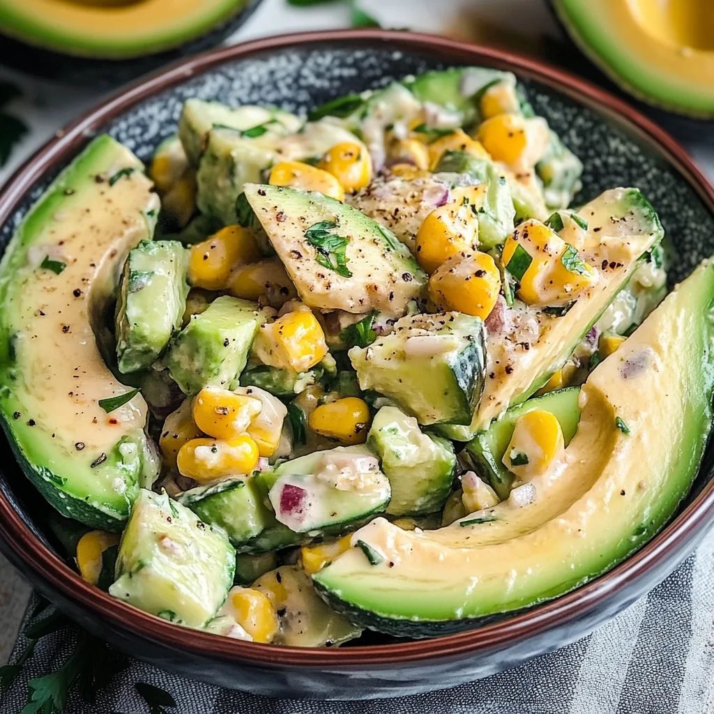 Avocado-Erdbeer-Salat