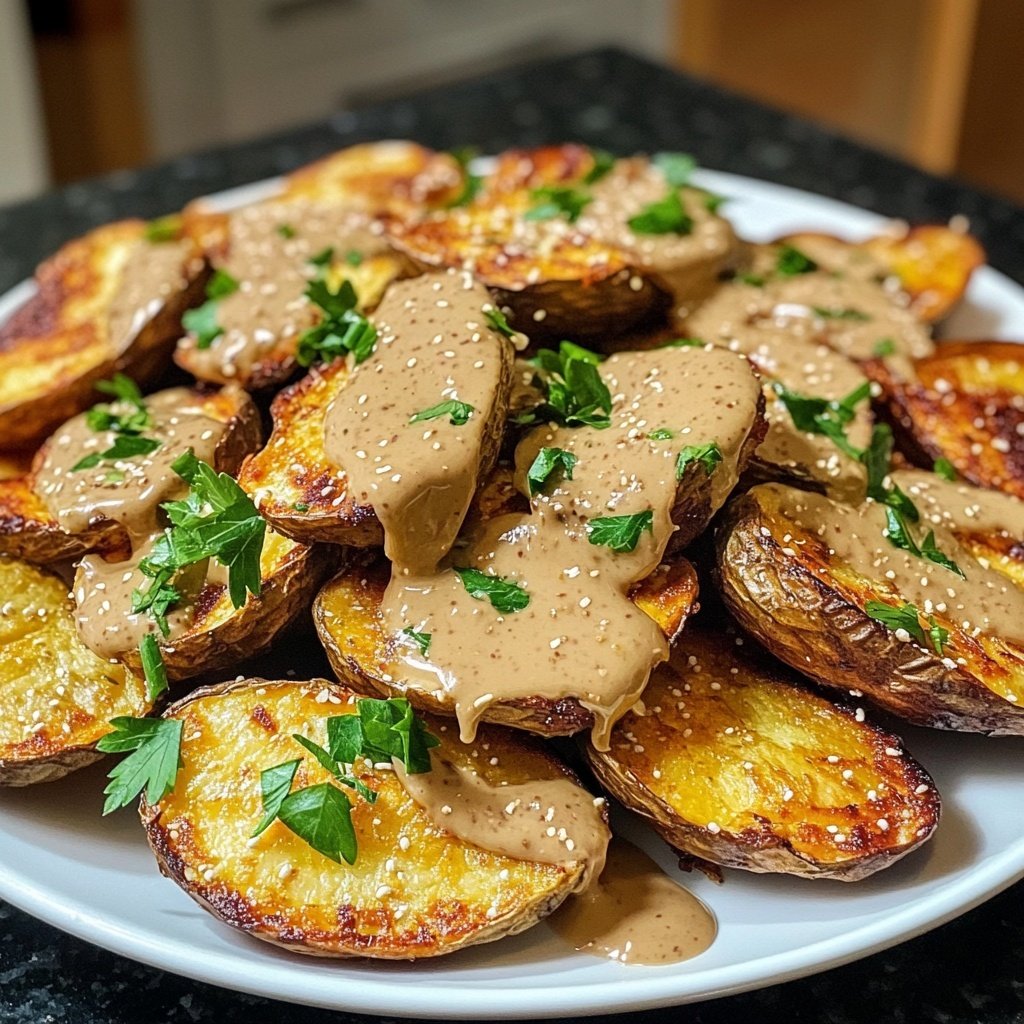Ofenkartoffeln mit Tahini