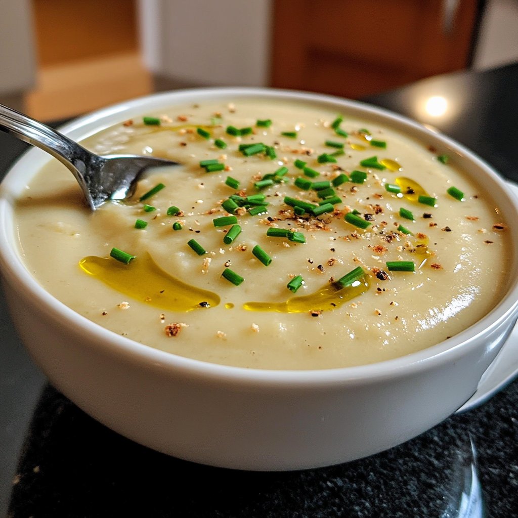 Blumenkohlsuppe leicht